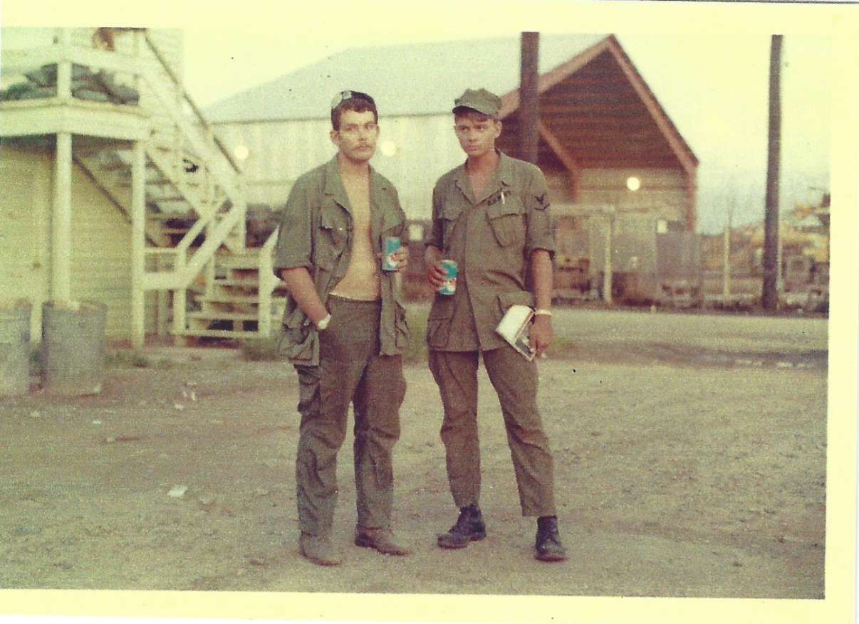 Dave and Bill on base